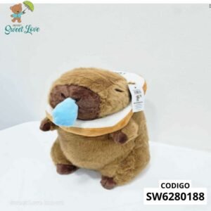 OFERTA CAPIBARA PAN Y MOCO 40CM FUNDA