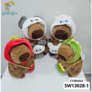 capibara con cartera 30CM - RELLENO