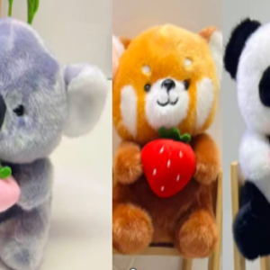 ANIMAL CON FRUTA 22CM