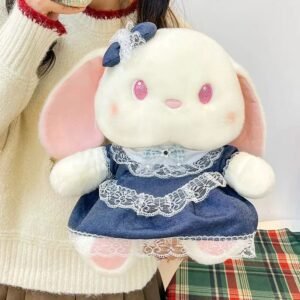 CONEJA KAWAII VESTIDO 55CM