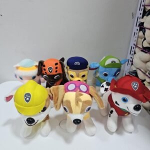 OFERTA PERRO PAW PATROL IMPORTADO X 7 (PRECIO POR LOS 7) 21CM APROX