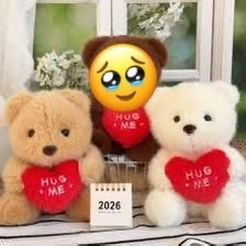 OSO CON CORAZON 20CM